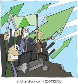 Stock market going well