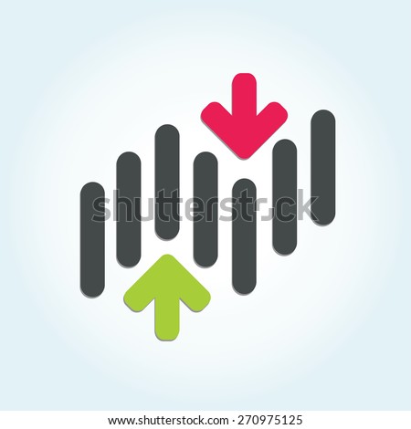 Stock market graph
