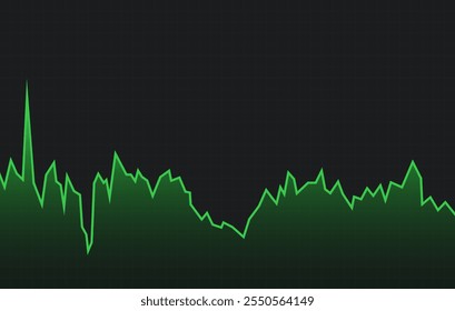 Stock market graph background of up trend chart