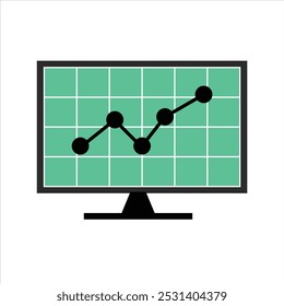 stock market  icon design vector illustration