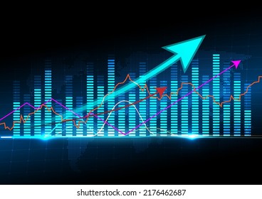 
Stock Market Investment Finance Finance Abstract Graph Background
