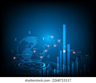 stock market. money transfer. currency exchange. financial symbol. abstract background