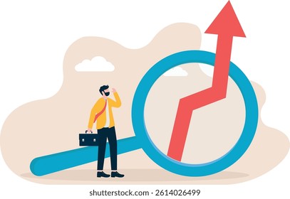 stock market technical analysis. Transition between rising and falling trends price patterns with signals.

