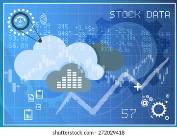 Stock Market Technical Planning - Illustration