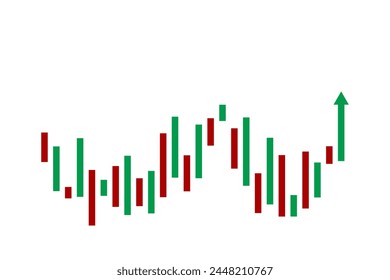 Icono De La Bolsa De Valores En El Fondo. Fondo de pantalla. Anuncio de Finanzas. Gráfico. Ilustración vectorial. Cubierta