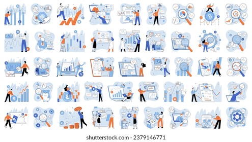 Stock market. Vector illustration. The stock market provides platform for buying and selling stocks and other financial instruments Analyzing stock market data is crucial for making informed