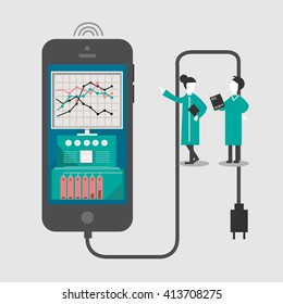 Stock mobile online network