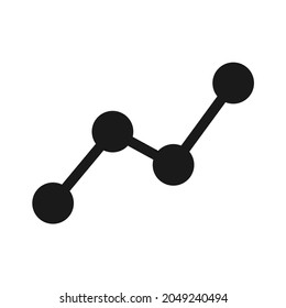 stock movement icon or symbol design