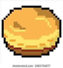 stock pixel vector design-Golden Biscuit.