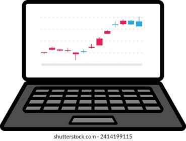 stock price chart investment trade