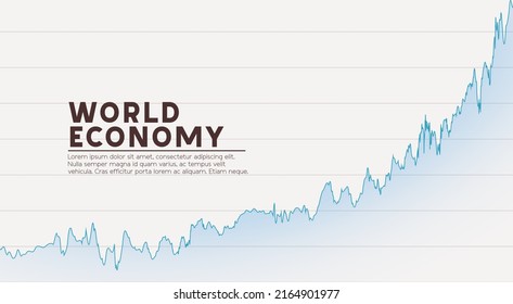 Stockpreisdiagramm-Sichtanzeige. Marktanteile. Wachstumskarten. Business Trader Analytics. Vektorgrafik