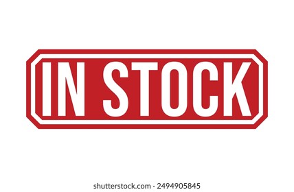 in stock rubber stamp on white background. in stock Stamp.