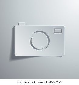 Stock symbolic image camera 