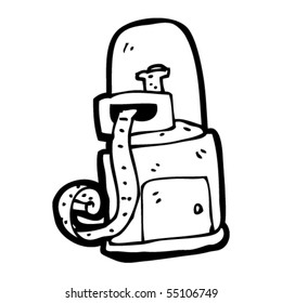 stock ticker cartoon