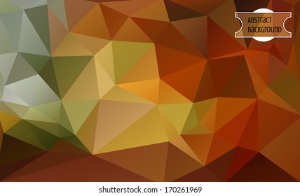 Stock vector abstract background with triangles