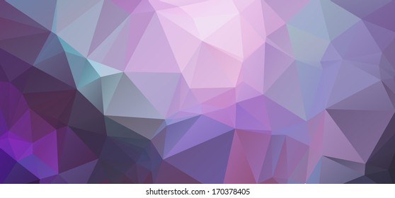 Stock vector abstract background with triangles