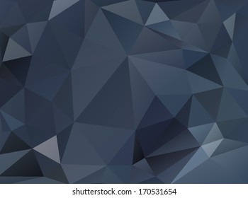 Stock vector abstract background with triangles