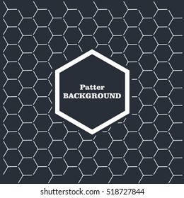 Stock, vector, abstract, geometric background, hexagon