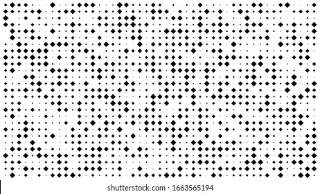 Stock vector abstract geometric pattern. Large and small black diamond design background element web banner and poster. illustration eps 10.