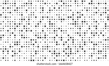 Stock vector abstract geometric pattern. Large and small stars design background element web banner and poster. illustration eps 10.