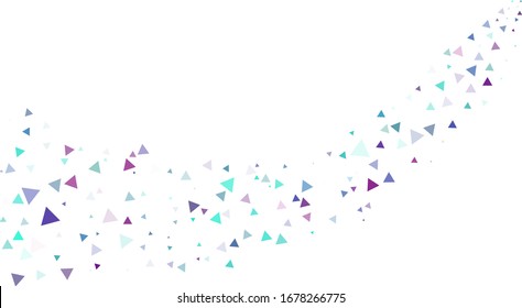 Stock vector abstract geometric pattern. Large and small colorful triangle design background element web banner and poster. illustration eps 10.