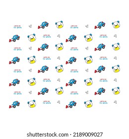 stock vector allover design for printing