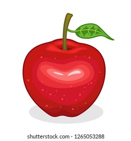 stock vector of apple graphic object illustration