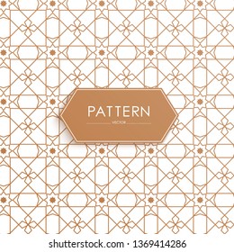 Stock vector arabic pattern template beautiful festival background with islamic ornament