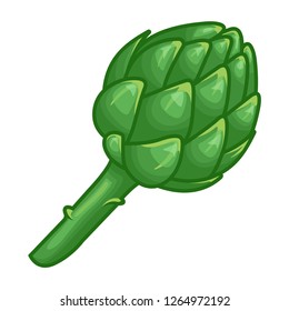 stock vector of artichoke graphic object illustration