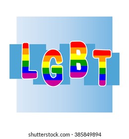 Stock vector background with  gay pride design elements for your design