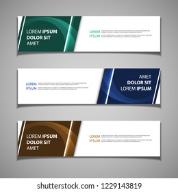 stock vector banner label background modern template design web 