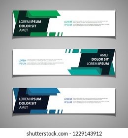 stock vector banner label background modern template design web 