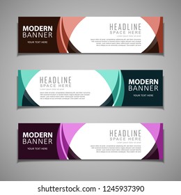 stock vector banner label background modern template design abstract web