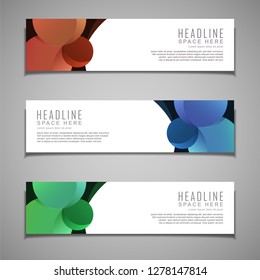 stock vector banner label background modern template design abstract web
