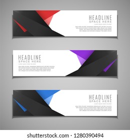 stock vector banner label background modern template design abstract web