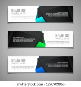 stock vector banner label background modern template design abstract web illustration