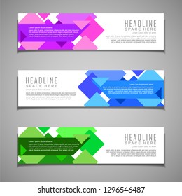 stock vector banner label background modern template design abstract web illustration