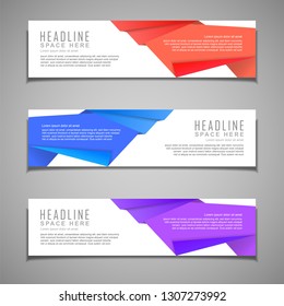 stock vector banner label background modern template design abstract web illustration