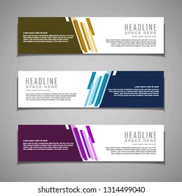 stock vector banner label background modern template design abstract web illustration