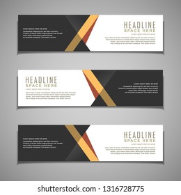 stock vector banner label background modern template design abstract web illustration