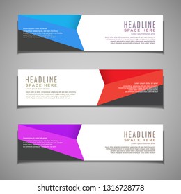 stock vector banner label background modern template design abstract web illustration