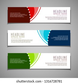 stock vector banner label background modern template design abstract web illustration
