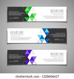 stock vector banner label background modern template design abstract web illustration