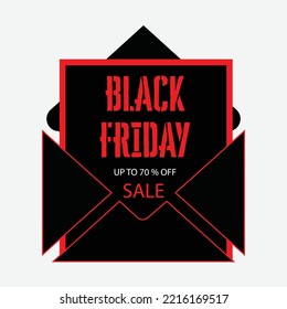 Vector de acciones - Imagen vectorial de la venta del viernes negro.Etiqueta negra de venta del viernes negro, plantilla de diseño del vector. Compra pegatinas. Etiquetas e insignias del Black Friday.