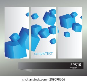 Stock vector bright banners for decoration