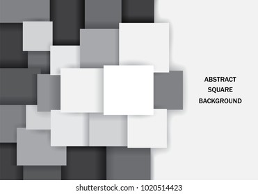 Stock vector  brochure template with isometric cube. layout design. corporate business report. mock up