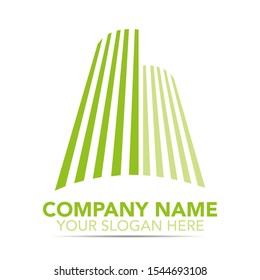 stock vector building logo design. architecture icons, sign, and symbols. house and construction. vector illustration element