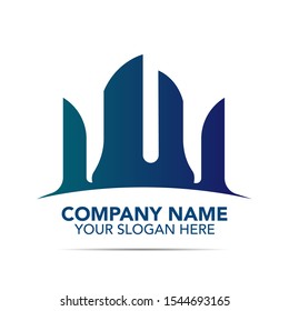 stock vector building logo design. architecture icons, sign, and symbols. house and construction. vector illustration element