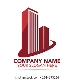 stock vector building logo design. architecture icons, sign, and symbols. house and construction. vector illustration element