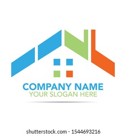 stock vector building logo design. architecture icons, sign, and symbols. house and construction. vector illustration element